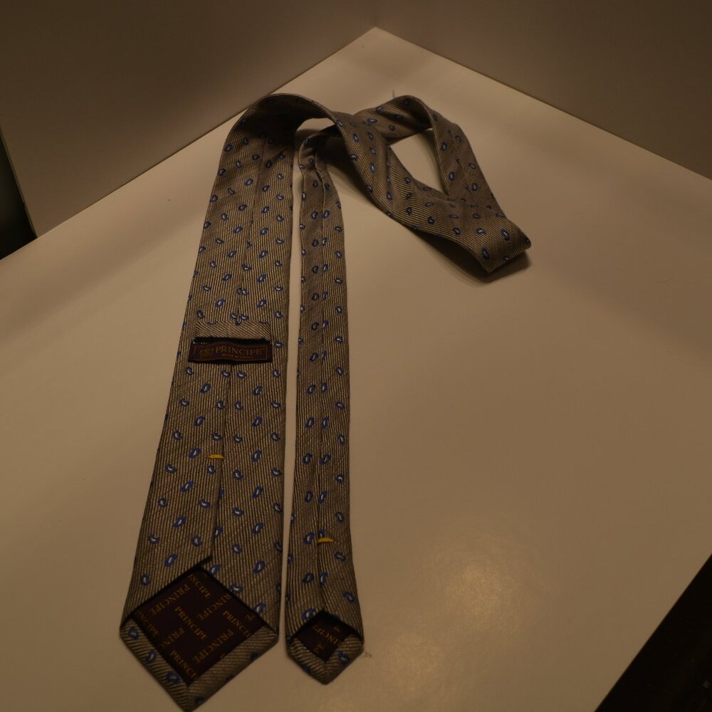 Principe silver Tie